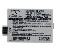 1080mAh Battery For CANON EOS Rebel XSi EF-S 18-55IS Kit