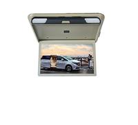 1080P 19 pollici monitor for auto schermo LCD HD soffitto automatico TV montaggio su tetto for camper display MP5 lettore multimediale portatile for auto Monitor del sedile posteriore(Beige MP5)