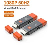 1080P 50M Wireless HDMI-Compatibile Ricevitore Video Trasmettitore Adattatore Extender TV Stick Dongle per Fotocamera Laptop PC per Monitorare
