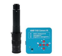 1080P 60FPS 2K 4800W 48MP HDMI USB Industriale Elettronico Digitale Video Microscopio Lente Di Ingrandimento Della Macchina Fotografica For Il Telefono Riparazione PCB Preciso Chiaro(With 300x)