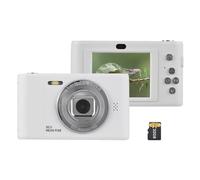 1080P Fotocamera Digitale Videocamera Digitale 50MP P Doppio Obiettivo Schermo da 2.4 Pollici 8X Digital Built-in Flash Batteria con 32GB TF Card Compleanno Festival per Studenti Adolescenti b7