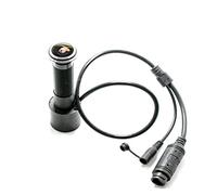 1080P HD Porta Spioncino IP Telecamera Grandangolare CCTV Network Mini POE P2P Audio - H.265 1.78mm Lens Telecamera di Sicurezza