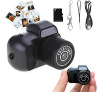1080p Mini Digital Keychain Camera,Small Nostalgia Retro Digital Cameras with 8 Filters,Portable Tiny Photo Video Cameras for Travel Recording