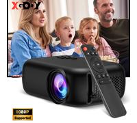 1080P Mini Proiettore Portatile Full HD Beamer 2000LM LCD Home Theater HDMI USB