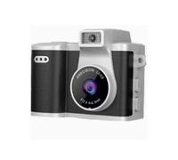 1080P Retro Digital Camera Video Recorder LED Fill Light 0.96 Inch IPS Screen Portable Digital Camera NERO