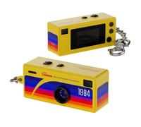 1080P Retro Mini Action Camera con 0.96 Pollici Schermo TFT Portatile Piccola Videocamera Tipo-C Ricarica Obiettivo Grandangolare Cam Zaino Fascino Per Studenti