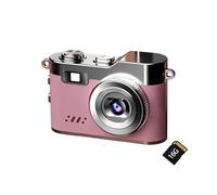 1080P Retro Styles Fotocamera Portatile Tasca per Viaggio Vlog con Display LCD da 0,96 pollici Carino Retro Fotografia Gadget