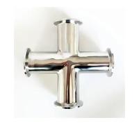 108mm Pipe OD x 4" Tri Clamp Cross 4 Ways SUS 304 Stainless Fitting Homebrew Beer Wine