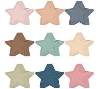 108Pcs Colorful Star Cutouts 3.5Inch Star Confetti Cutouts Per Bacheca Aula Parete Compleanno Matrimonio Decorazione Scuola Bacheca Forniture