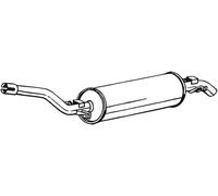 Bosal Silenziatore posteriore per Mercedes W123 220 D (44 kW / 60 CV)