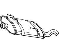 IZAWIT 27.042 Marmitta adatto per PEUGEOT 206 Schrägheck (2A/C)