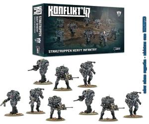 109207 KONFLIKT '47 NEW EDITION 2025 STAHLTRUPPEN HEAVY INFANTRY