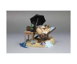 109231 PORCO ROSSO PORCO IN HIS HIDEOUT 1/48 TO PAINT MODEL KIT