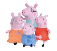 109261010 Peluche Peppa pig singolo 20-25cm - 4 varianti