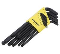 10937 Set di chiavi pollici, esagonali, sferiche ProTanium®, acciaio BONDHUS