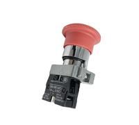 10A 22mm Red Round Power Emergency Stop Push Button Switch 1NC Normally Close XB2-BS542 BKYUKJVU