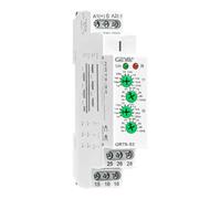 10A Cycle Time Relay GRT6-S2 AC/DC 24V-240V Relè Temporizzato Asimmetrico ON/OFF 2 SPDT Con Ritardo Regolabile 0.1s-100D Per L'installazione Su Guida DIN Per L'automazione Industriale E Domestica