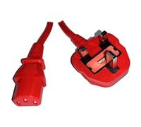 10A O 5A PC Cavo di Alimentazione Spina UK IEC C13 Rete Bollitore 1.0mm2 Red Blu