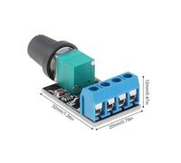 10A Voltage Regulator 5-16V PWM DC electronic starter Speed Controller Stepless Speed Regulator LED Dimmer Power Controller electronic starter Governor NWPNLXEA