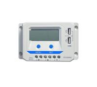 10A20A30A PWM Regolatore di Carica Solare 12V24V Auto 45A 60A Regolatore for Il Solare Diaplay LCD Due Porte USB(30A)