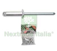 10BLISTER RIVETTI IN ALLUMINIO Ø MM.3,4X11: