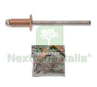 10BLISTER RIVETTI IN RAME Ø MM.4X11: