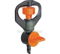 10CF MICROIRRIGATORE ROTANTE + RUBINETTO SELF CLABER RAINJET 91249 360° LT H 16: