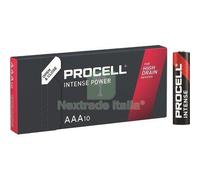 10CF PILA MINI STILO AAA PROCELL INTENSE DURACELL VOLT 1,5 CF=PZ 10: