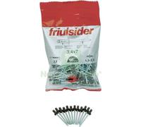 10CF RIVETTO A STRAPPO ALLUMINIO TESTA MORO FRIULSIDER MM 3,4X 9 CF=PZ 100:
