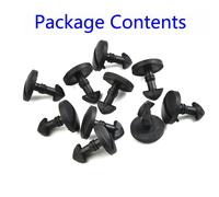 10Clips-For-Discovery 3 4 Paraurti Posteriore Traino Clip per orlo