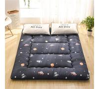 10Cm Di Spessore Tata Da Pavimento Tatami Casco Di Divano A Pavimento Roll -up Pieghevole Mappetiera Soft Non Slip Materasso Traspirante Materasso Futon Giapponese Per Alleviare Il Dolore Alla Schiena