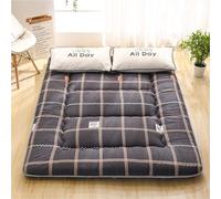 10Cm Di Spessore Tata Da Pavimento Tatami Casco Di Divano A Pavimento Roll -up Pieghevole Mappetiera Soft Non Slip Materasso Traspirante Materasso Futon Giapponese Per Alleviare Il Dolore Alla Schiena