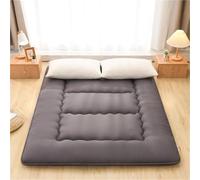 10Cm Di Spessore Tata Da Pavimento Tatami Casco Di Divano A Pavimento Roll -up Pieghevole Mappetiera Soft Non Slip Materasso Traspirante Materasso Futon Giapponese Per Alleviare Il Dolore Alla Schiena