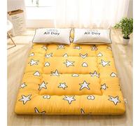 10Cm Di Spessore Tata Da Pavimento Tatami Casco Di Divano A Pavimento Roll -up Pieghevole Mappetiera Soft Non Slip Materasso Traspirante Materasso Futon Giapponese Per Alleviare Il Dolore Alla Schiena