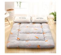 10Cm Di Spessore Tata Da Pavimento Tatami Casco Di Divano A Pavimento Roll -up Pieghevole Mappetiera Soft Non Slip Materasso Traspirante Materasso Futon Giapponese Per Alleviare Il Dolore Alla Schiena