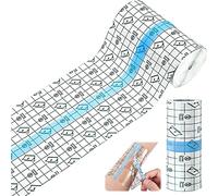 10cm X5m Nastro Medico Trasparente,Pellicola Benda Impermeabile Antibatterica,Cerotti Elastici Fissaggio,Bandage Roll,Trasparente Nastro Per Medicazione,Bende per Tatuaggi (10cmX5m)