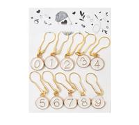 10CS Bloccaggio Cucitura Marcatore Charm Pins Knitting Marker Per Lavoro A Maglia Cucito Crochet Craft Maglione Cappello Borsa