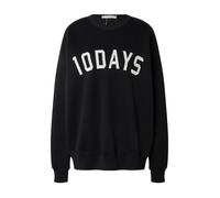 10Days Felpa nero / bianco Donna 10Days S