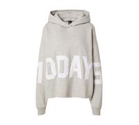 10Days Felpa 'THE STATEMENT' grigio sfumato / bianco Donna 10Days M grigio sfumato / bianco