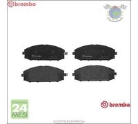 10E5 Kit Pastiglie Freno Brembo Ant Per Nissan Patrol Gr Ii Wagon Diesel 1997>