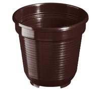 10er Set Fioriera Vaso da Fiori Standard 22 CM Tondo IN Plastica Pacco Risparmio