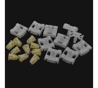 10er Set You.S Parafango Modanatura Clip per Mercedes-Benz (W203)
