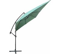 10FT Square Patio Offset Umbrella Beach Yard Market Hanging Sun Shade Tilt Crank, Sturdy And Stable Patio Umbrella Patio Umbrella