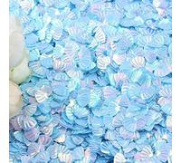 10g/20g/50g/paillettes conchiglia lucida dimensione 7mm paillettes per unghie per arte decorazione delle unghie artigianato fatto a mano fai da te paillettes-come mostra l'immagine-7mm 50g
