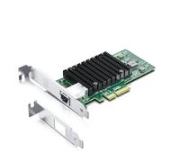 10G Scheda di rete Ethernet,RJ45 NIC,10GbE CNA,funzione uguale a X550-T1,compatibile con Intel X550-AT2 Chip,supporto Windows Server/Linux/VMware (non supporto X11, MAC)