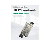 10G SFP+ Duplex LC SFP Module Multi-Mode 850nm 300m SFP-10G-SR Full Compatible with for /Mikrotik/