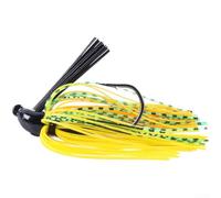 10g Weedless Jig Head Hook per esche morbide progettato per imitare il movimento naturale delle prede durante la pesca di trota spigola (SB050-1)