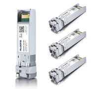 10GBase-SR Multimode SFP+ to LC Fiber Module ricetrasmettitore per Cisco SFP-10G-SR, Ubiquiti UF-MM-10G, Meraki, Microtik, Netgear, D-Link, Edgecore, Linkysys, fino a 300 m), 4 confezioni