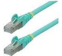 StarTech.com Cavo Ethernet CAT 6a - 2m - Acqua - Cavo di rete LAN Low Smoke Zero