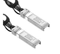 10GbE SFP+ DAC cavo di rame, 10GBASE-CU Gigabit Ethernet collegamento diretto Twinax cavo per HPE ProCurve J9281B Aruba, 1 metro passivo basso potere passivo mini GBIC ricetrasmettitore DAC